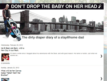 Tablet Screenshot of dontdropthebabyonherhead.com